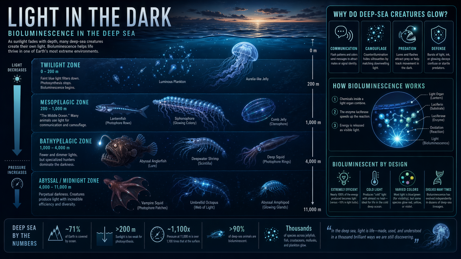 Deep Sea Infographic