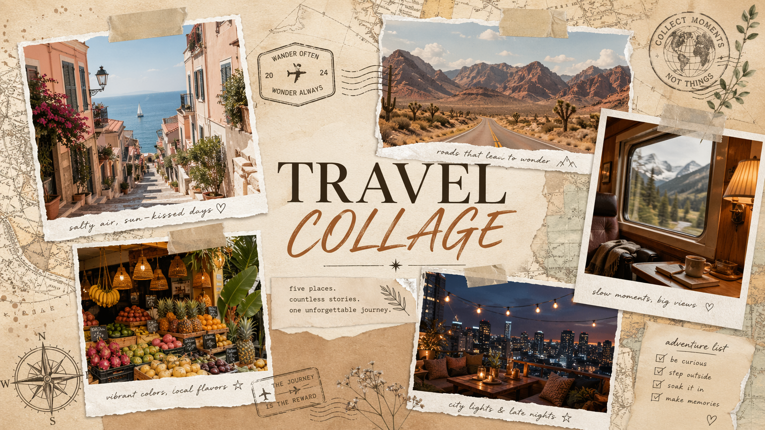 INSトラベルコラージュ