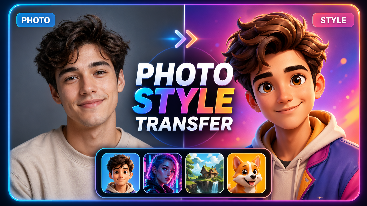 フォトスタイル転送