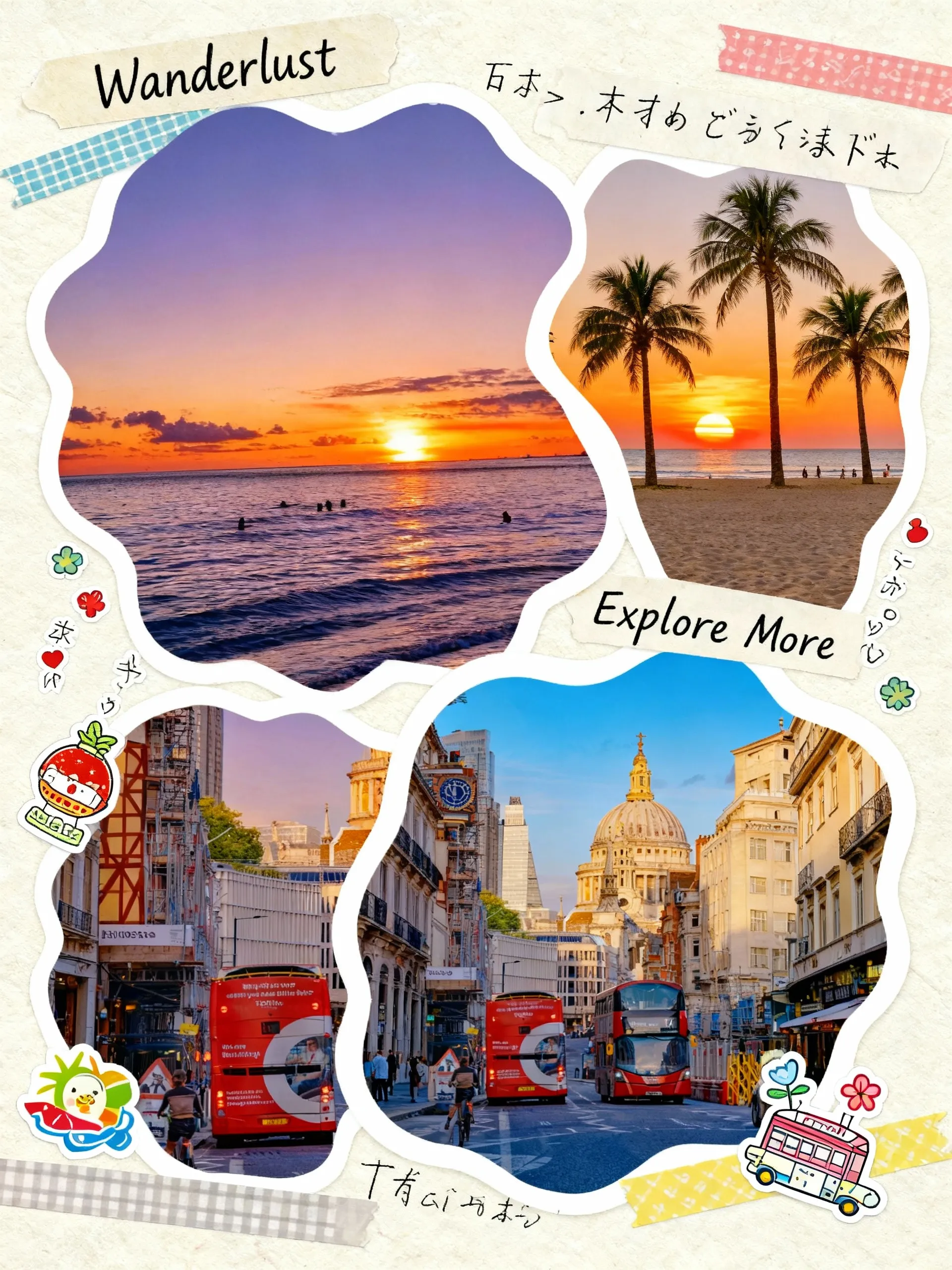 INS Travel Collage