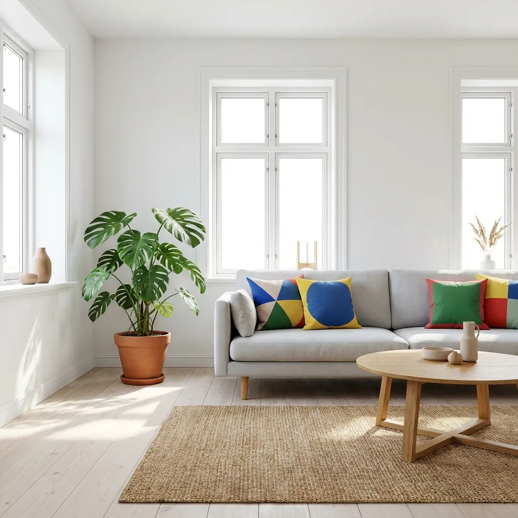 Scandinavian flat design
