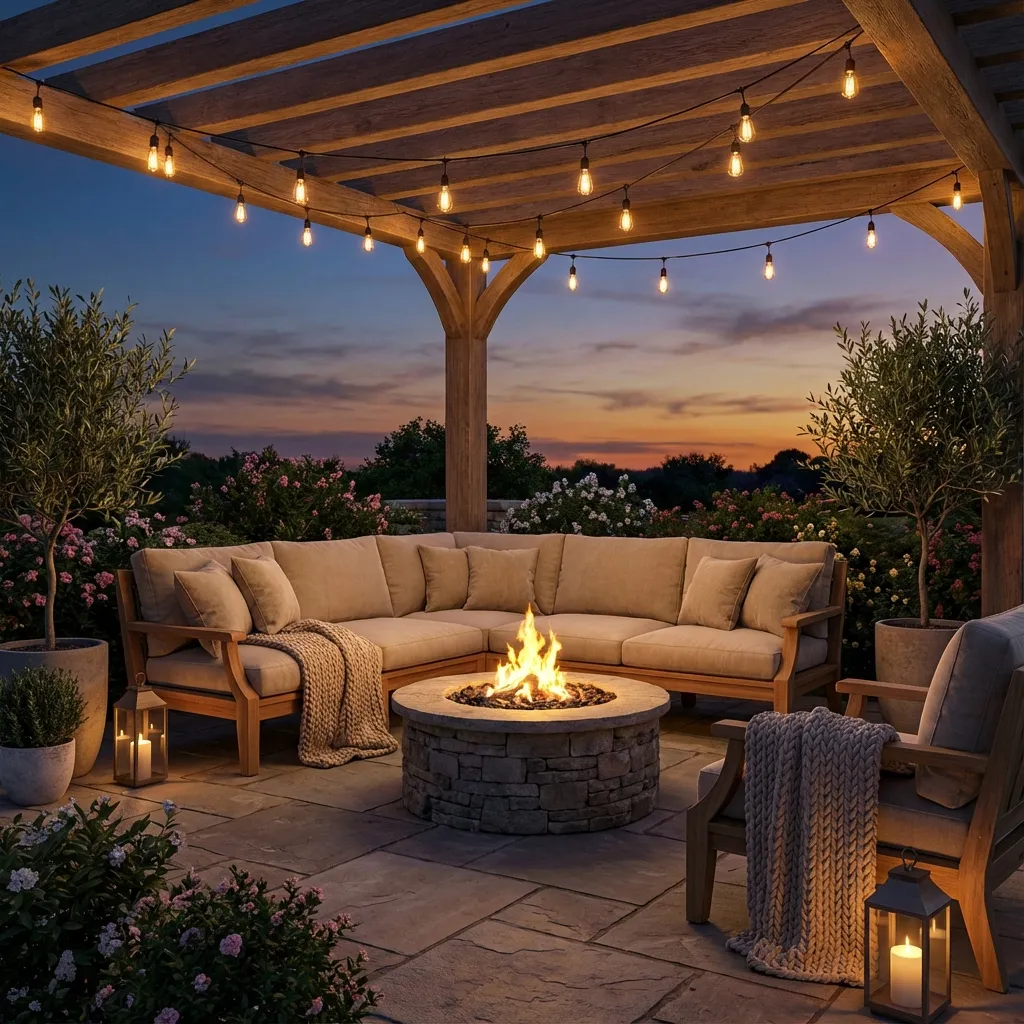 Outdoor lounge design