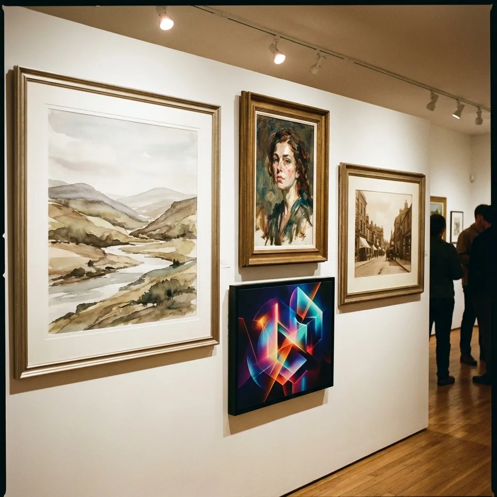 AI image generator multiple artistic styles gallery