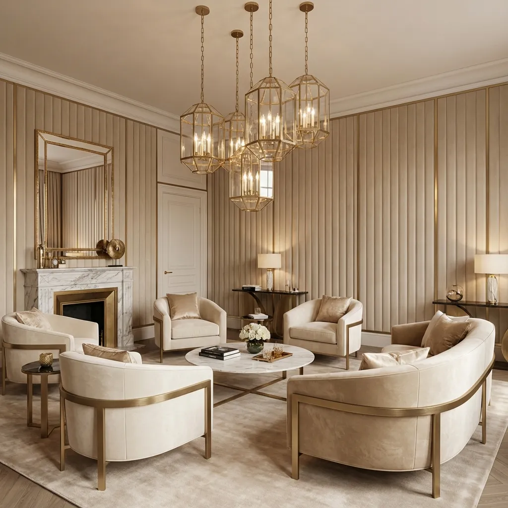 Classic sitting room design